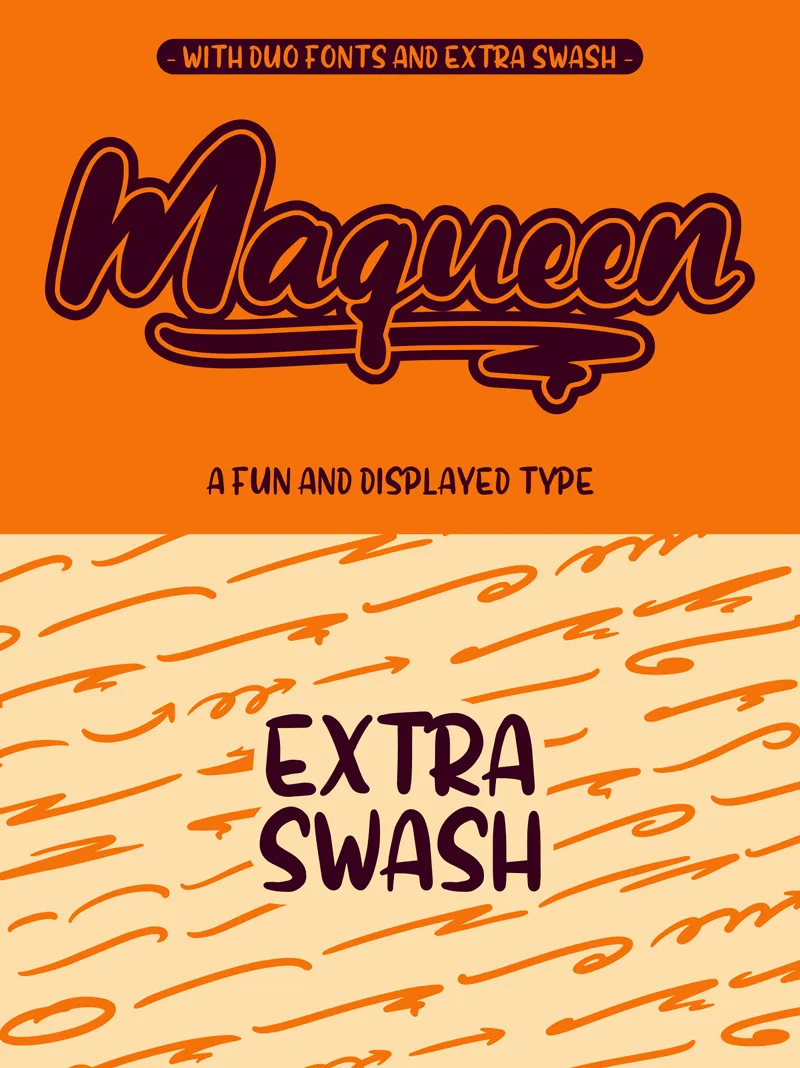 Maqueen Sans author illustration