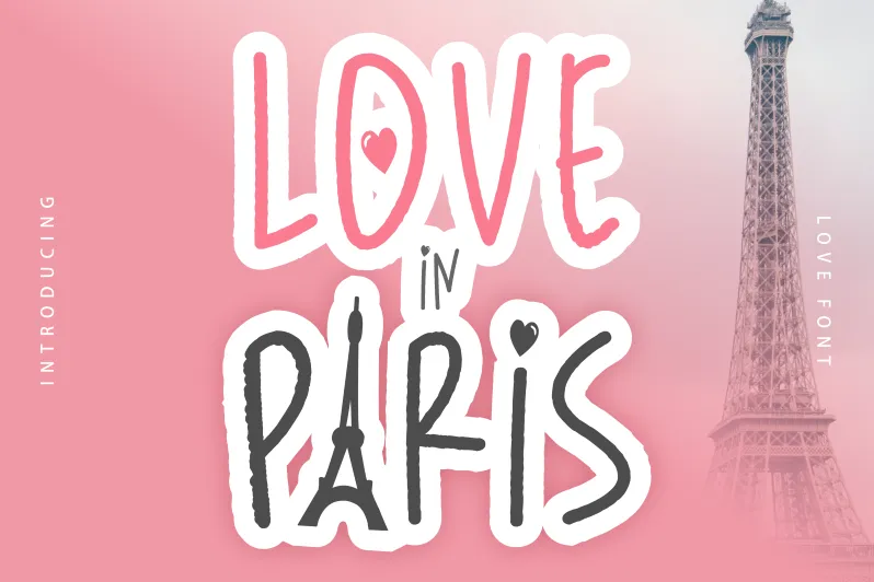 Love in Paris author illustration