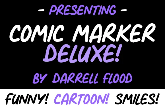 Comic Marker Deluxe author illustration