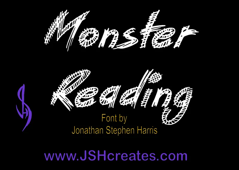 Monster Reading author illustration