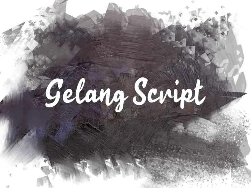 g Gelang Script author illustration
