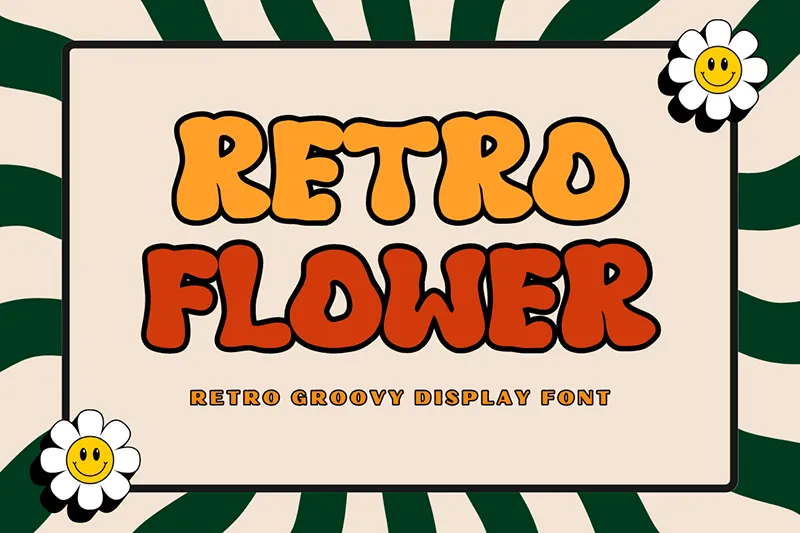 Retro Flower author illustration