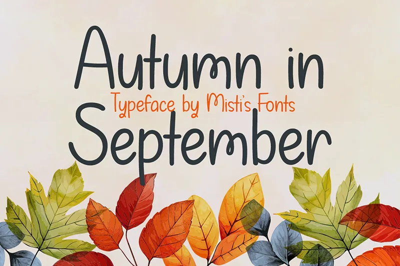 Autumn in September author illustration