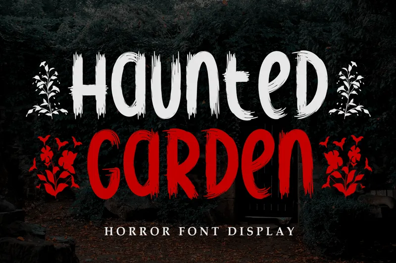 Haunted Garden author illustration