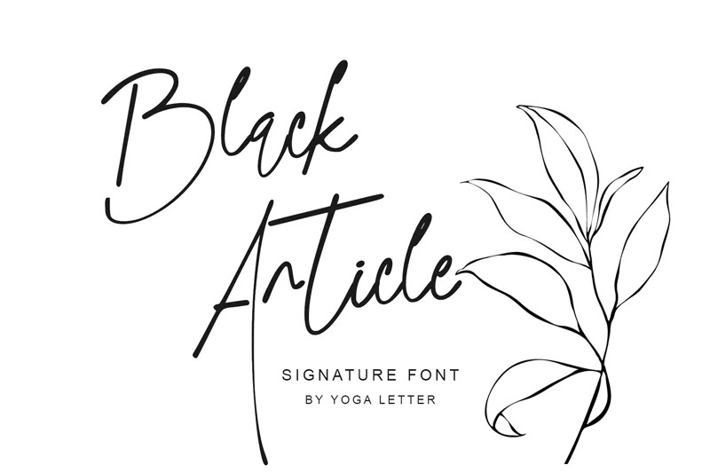 Black Article author illustration