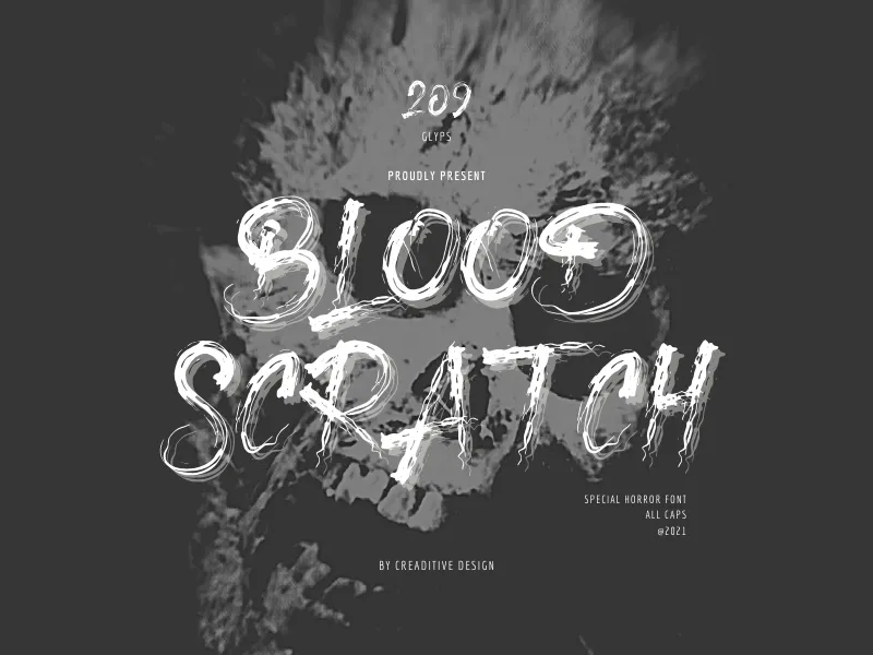 Blood Scratch author illustration