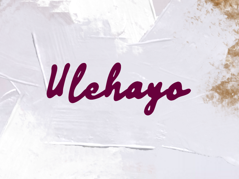 Ulehayo author illustration