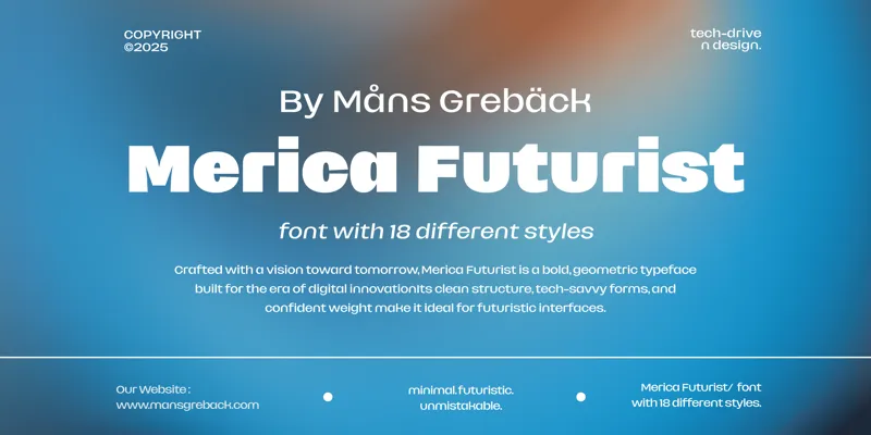 Merica Futurist author illustration