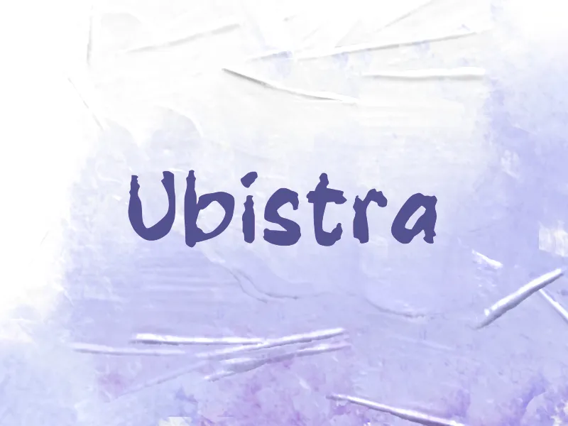 Ubistra author illustration