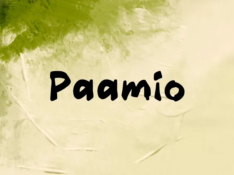 Paamio author illustration