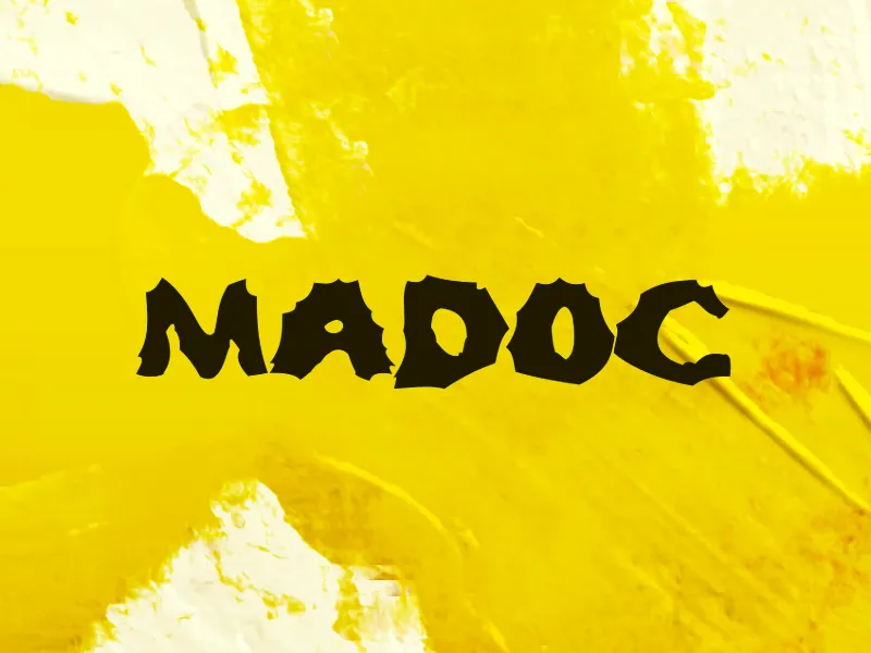 M Madoc author illustration