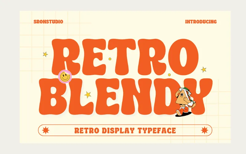 Retro Blendy author illustration