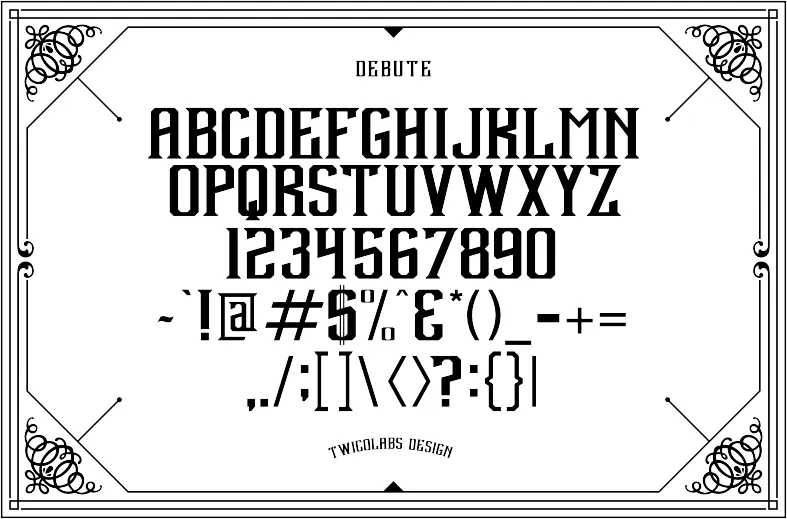 Debute author illustration