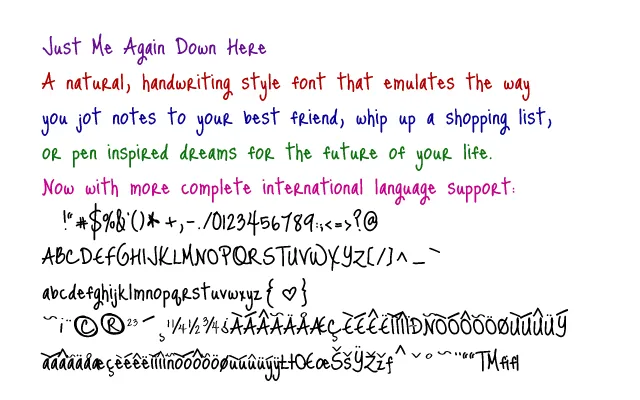 Just Me Again Down Here author illustration