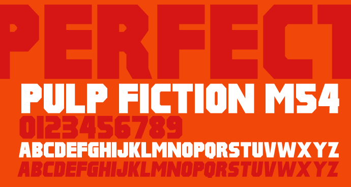 Pulp Fiction M54 author illustration