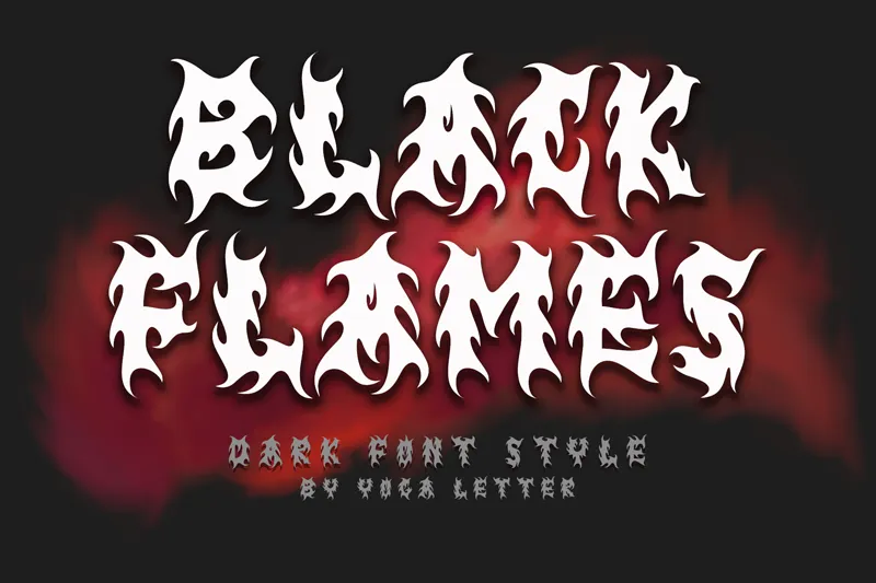 Black Flames author illustration