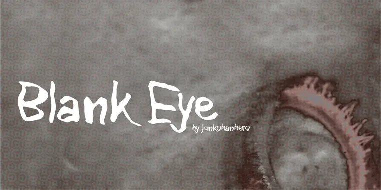 Blank Eye author illustration