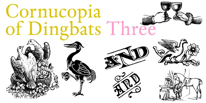 Cornucopia of Dingbats Three author illustration