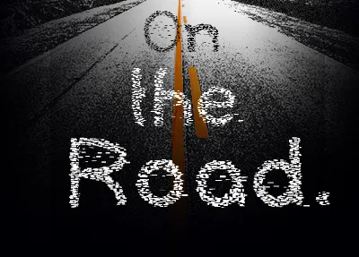 On The Road author illustration