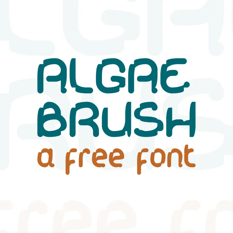 KD Algae Brush author illustration