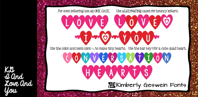 KG I And Love And You author illustration