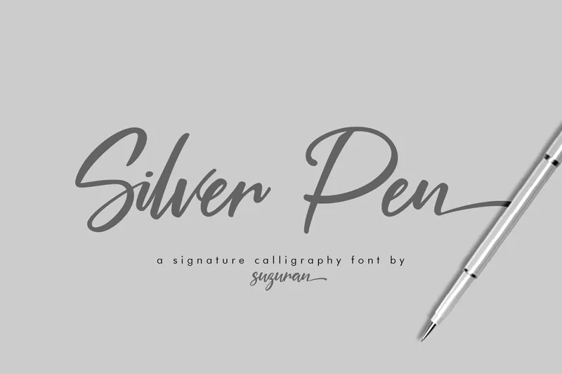 Silver Pen author illustration