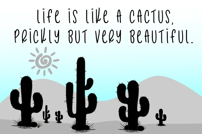 Cactus Story author illustration