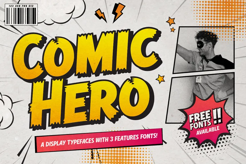 Comic Hero author illustration