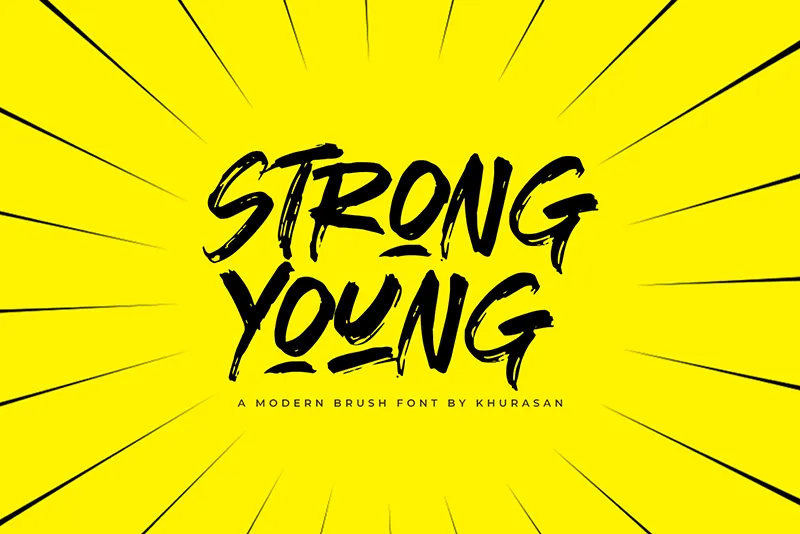 Strong Young author illustration