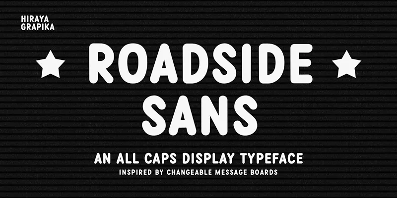 Roadside Sans author illustration
