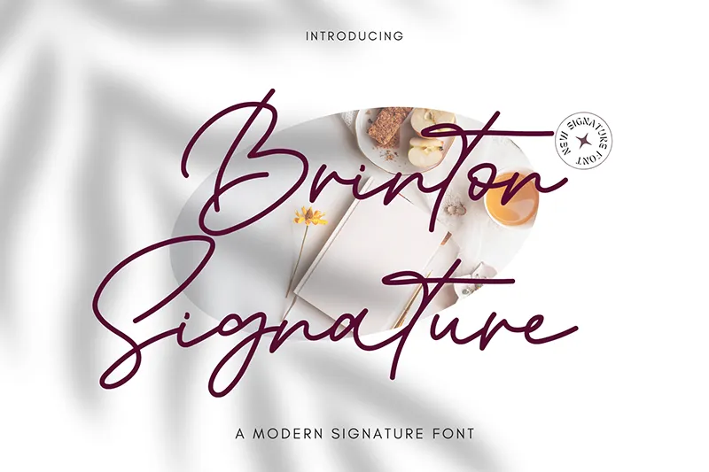 Brinton Signature author illustration