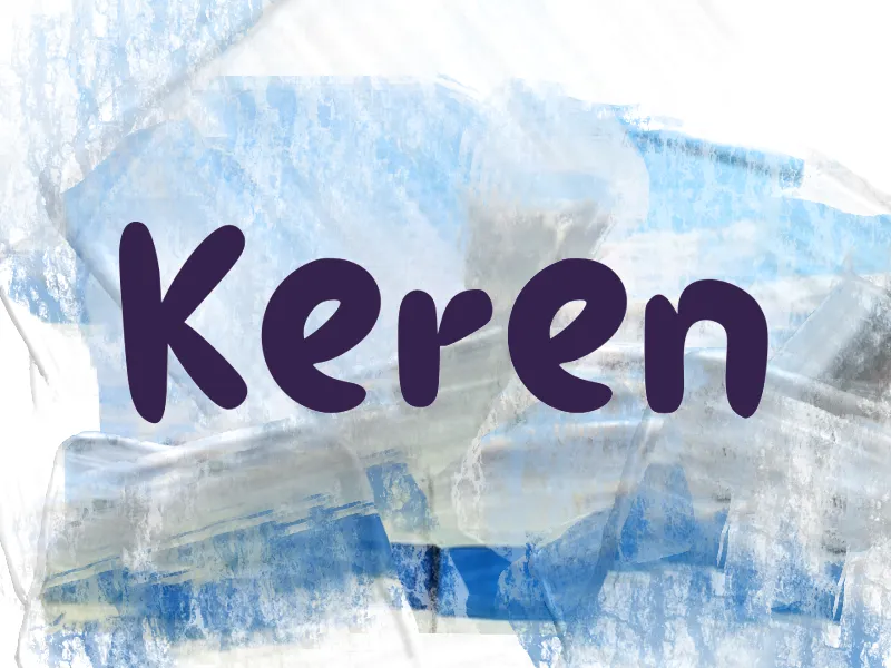 K Keren author illustration