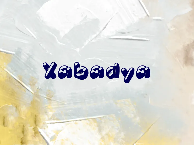 Xabadya author illustration