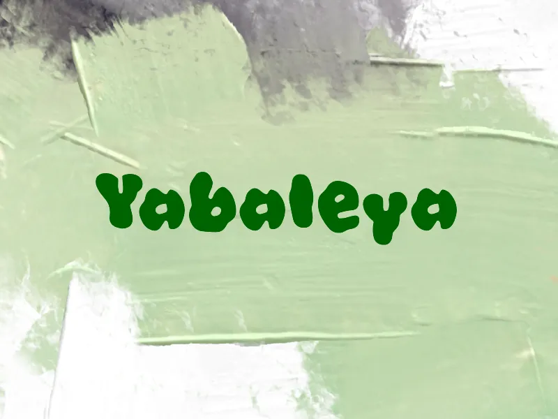 Yabaleya author illustration