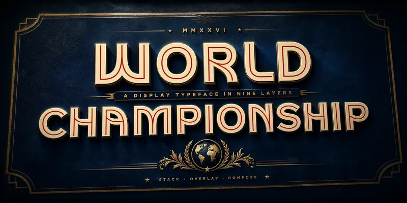 World Championship author illustration