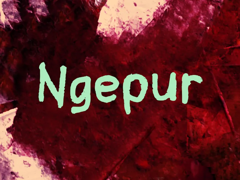 n Ngepur author illustration