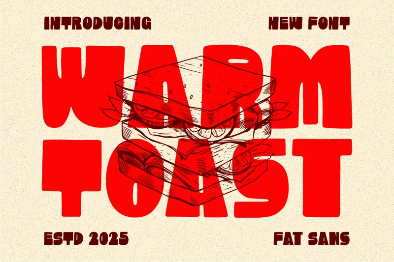 Warm Toast author illustration