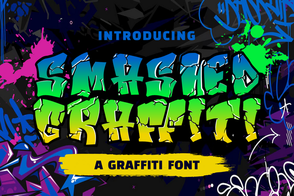 Smashed Graffiti author illustration