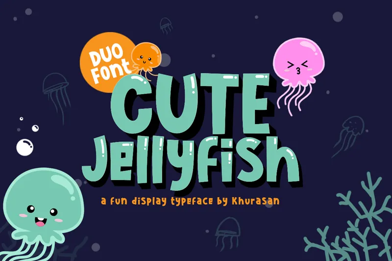 Cute Jellyfish author illustration
