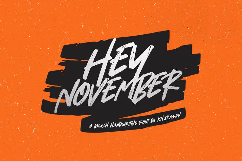 Hey November author illustration