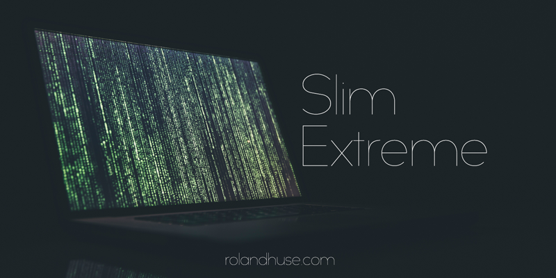 Slim Extreme author illustration