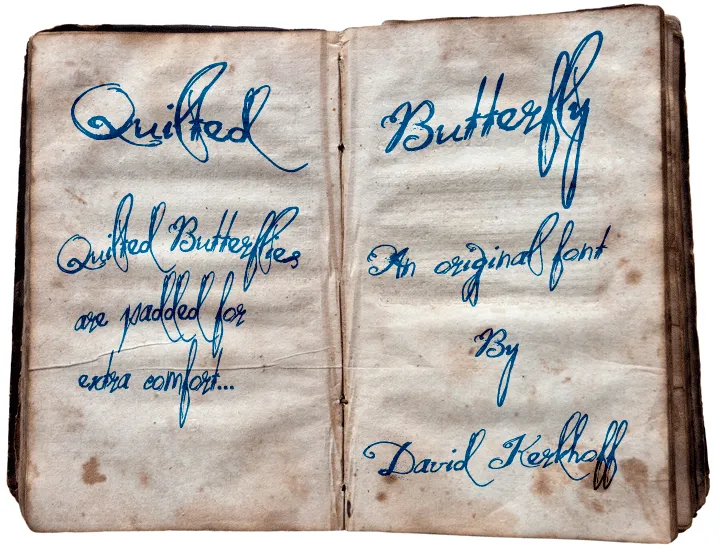 Quilted Butterfly author illustration