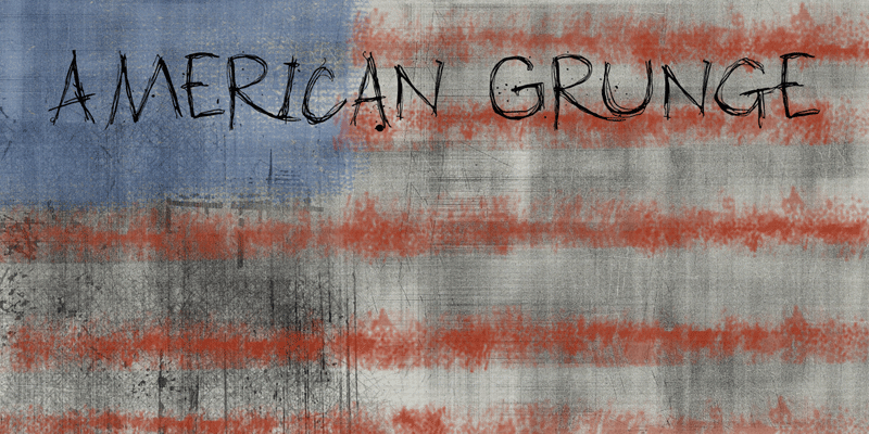 DK American Grunge author illustration