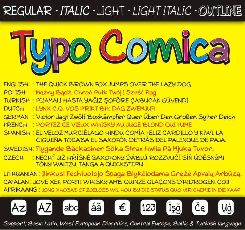 Typo Comica author illustration