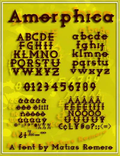 Amorphica author illustration