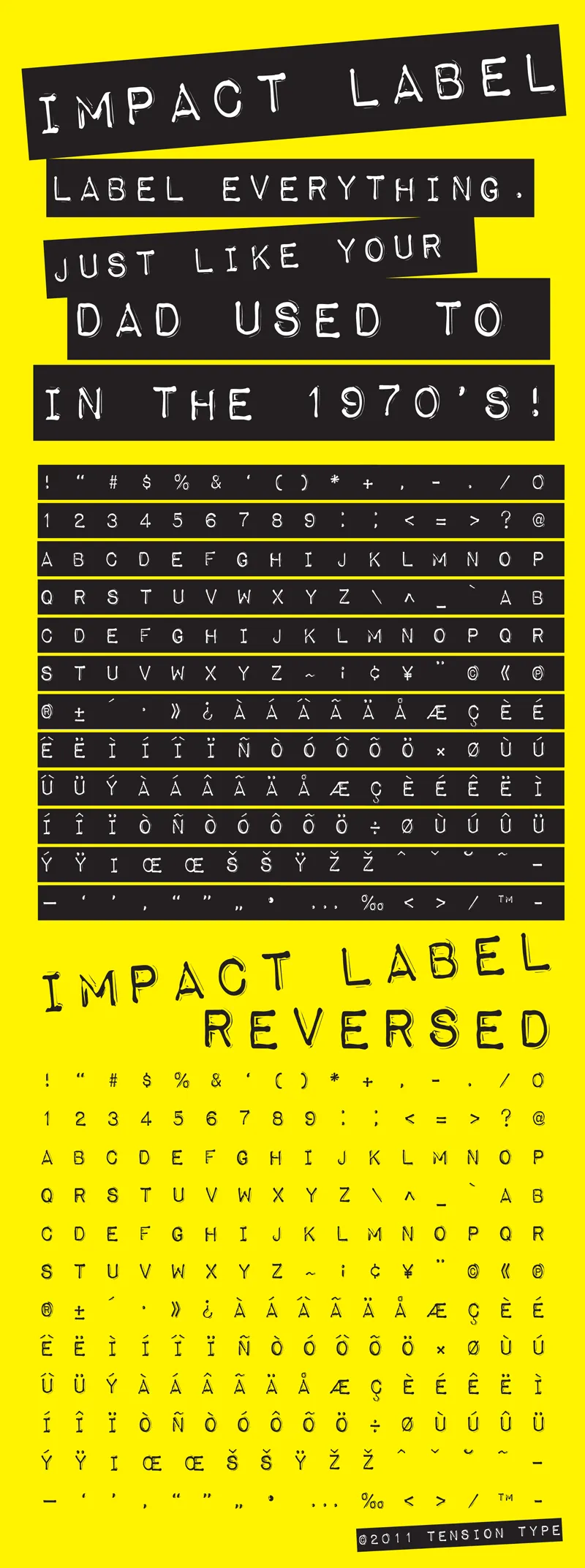 Impact Label author illustration