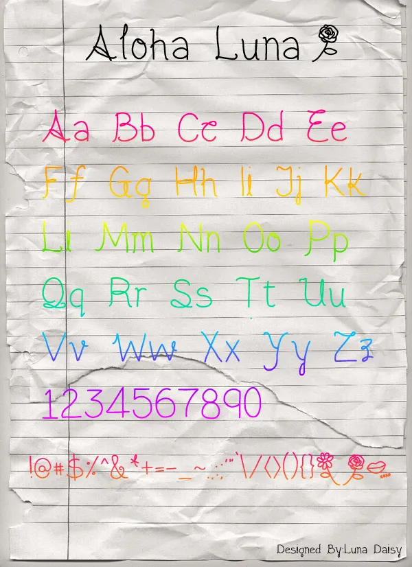 Aloha Luna author illustration