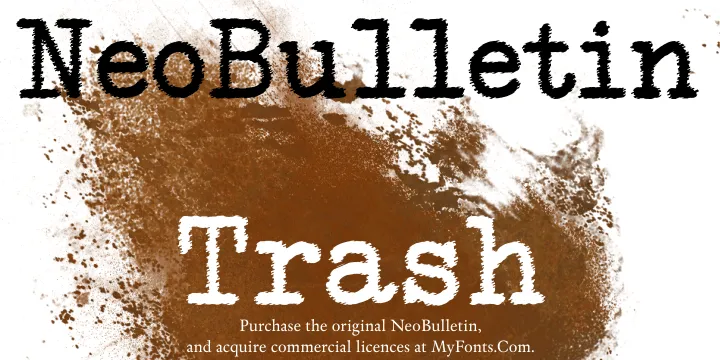 NeoBulletin Trash author illustration
