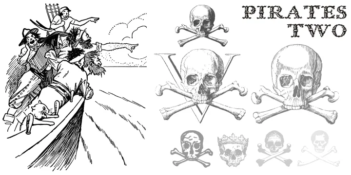 Pirates Two author illustration