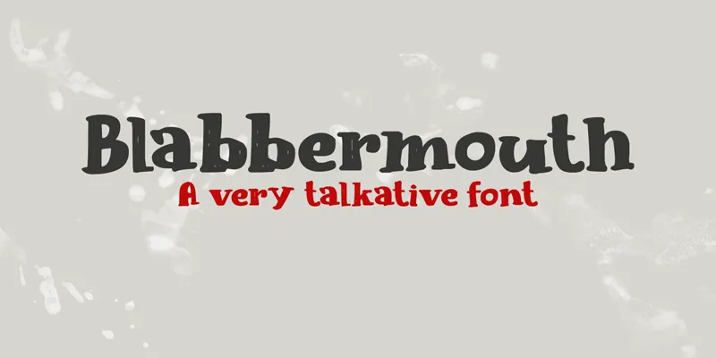 Blabbermouth author illustration